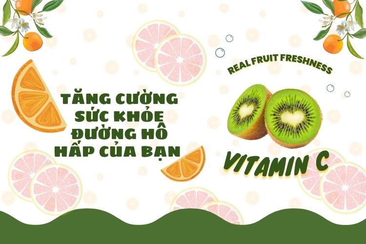 Tăng cường sức khỏe đường hô hấp của bạn với Vitamin C
